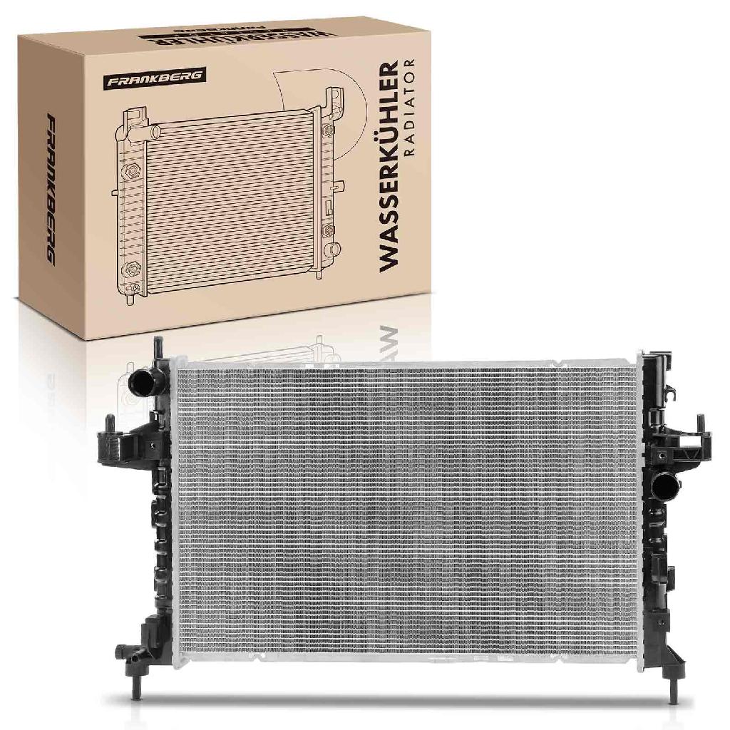 Frankberg 1x Kühler Wasserkühler Motorkühler für Opel Corsa C F08 F68 X01 Combo 2003-2012