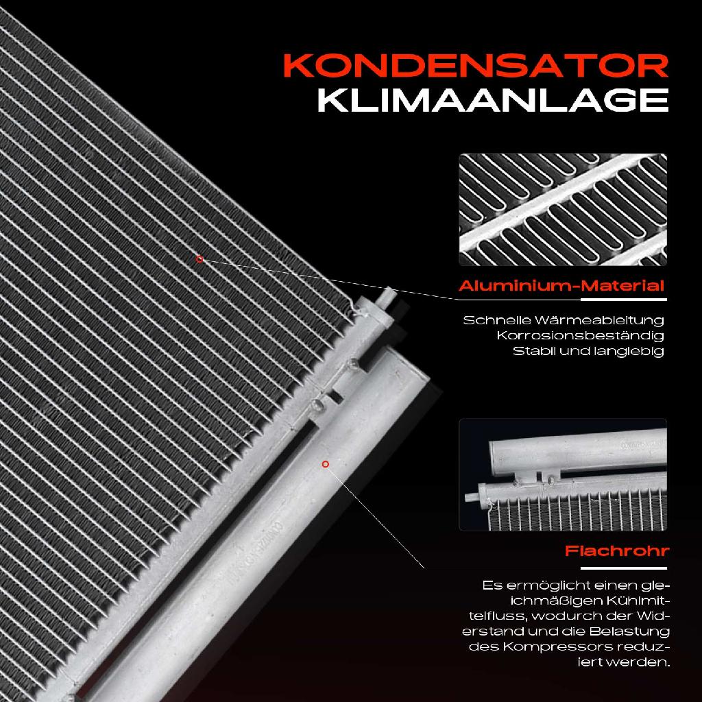 1x Kondensator Klimaanlage für Hyundai Accent II Stufenheck LC 1.5L