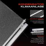 1x Kondensator Klimaanlage für Hyundai Accent II Stufenheck LC 1.5L