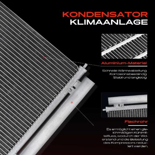 Frankberg 1x Kondensator Klimaanlage für Hyundai Accent II Stufenheck LC 1.5L Bild Frankberg 1x Kondensator Klimaanlage für Hyundai Accent II Stufenheck LC 1.5L