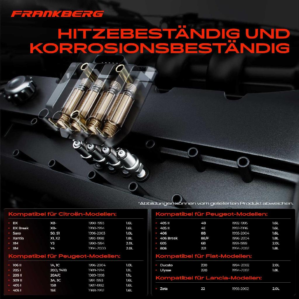 1x Zündspule Zündkerze für Citroën Berlingo/Berlingo First MPV Kasten/MPV BX Break Evasion Saxo