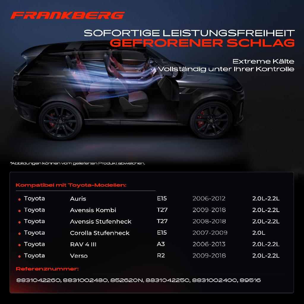 1x Klimakompressor für Toyota Auris E15 Avensis T27 RAV 4 III A3 Verso R2 2.0L-2.2L 2006-2018