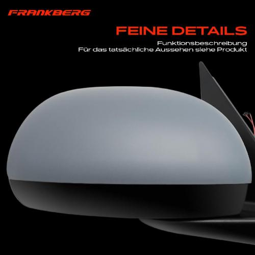 1x Außenspiegel Links für Fiat 500L 351 352 0.9L 1.2L 1.4L 1.6L Bj ab 2012 Bild 1x Außenspiegel Links für Fiat 500L 351 352 0.9L 1.2L 1.4L 1.6L Bj ab 2012