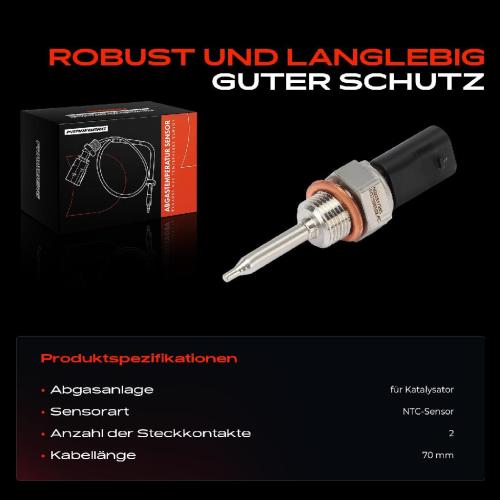 1x Abgastemperatursensor für Mercedes-Benz W205 W206 W177 W247 W213 C238 C118 B907 Bild 1x Abgastemperatursensor für Mercedes-Benz W205 W206 W177 W247 W213 C238 C118 B907