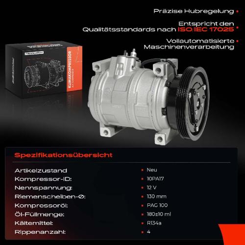 1x Klimakompressor für Chrysler Neon PT Cruiser Dodge 1999-2010 Bild 1x Klimakompressor für Chrysler Neon PT Cruiser Dodge 1999-2010