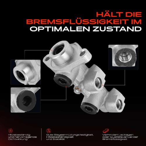 1x Hauptbremszylinder Bremszylinder für Opel Corsa A S83 CC 93 94 98 99 1987-1993 Bild 1x Hauptbremszylinder Bremszylinder für Opel Corsa A S83 CC 93 94 98 99 1987-1993