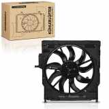 Frankberg 1x Motorkühller Einfachlüfter mit Kühlerlüfterrahmen BMW X5 F15 F85 X6 F16 F86 2013-2019 xDrive