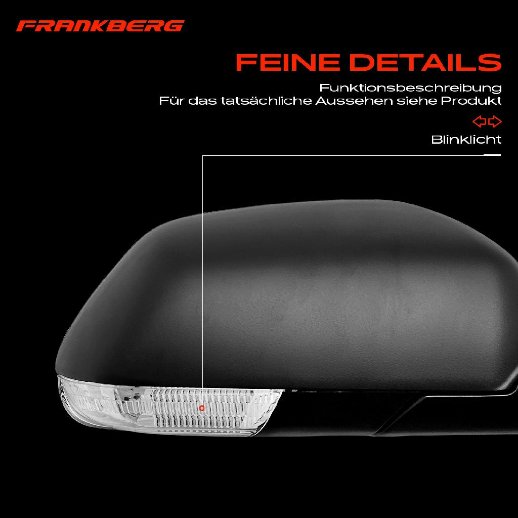 1x Außenspiegel Rechts für Skoda Octavia I 1U2 1U5 1.4L 1.6L 1.8L 1.9L 2.0L 1996-2010