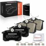 Frankberg 4x Bremsbeläge Hinterachse für Audi A3 Sportback A4 Avant A6 Seat Ibiza III Skoda Octavia II Combi