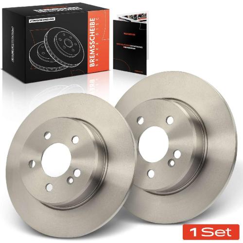 2x Bremsscheiben Hinterachse für Mercedes-Benz C-Klasse Cabriolet W205 A205 C205 S205 2013-2021 Bild 2x Bremsscheiben Hinterachse für Mercedes-Benz C-Klasse Cabriolet W205 A205 C205 S205 2013-2021