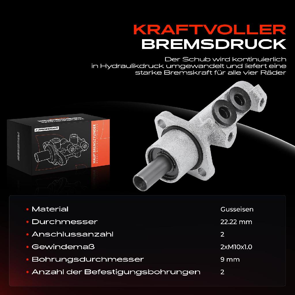 1x Hauptbremszylinder Bremszylinder für Renault Megane I BA0/1 KA0/1 LA0/1 1.4L-2.0L