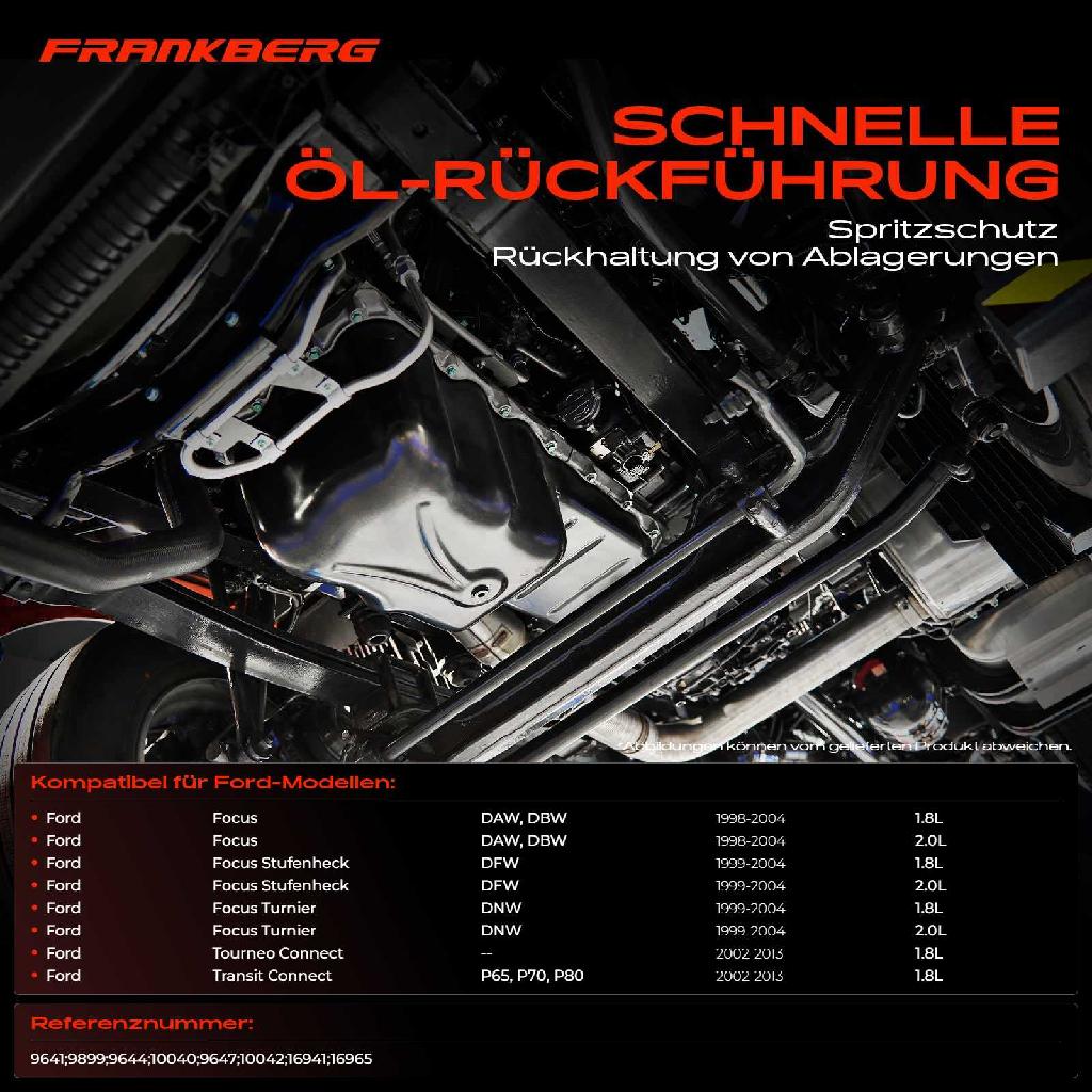 1x Ölwanne Motorölwanne für Ford Focus DAQ DBW DFW Tourneo Transit P65 P70 P80 1.8L 2.0L