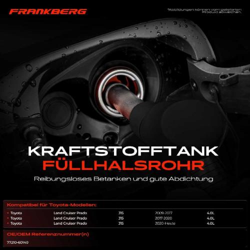1x Kraftstoffeinfüllrohr Einfüllstutzen für Toyota Land Cruiser Prado J15 Bild 1x Kraftstoffeinfüllrohr Einfüllstutzen für Toyota Land Cruiser Prado J15