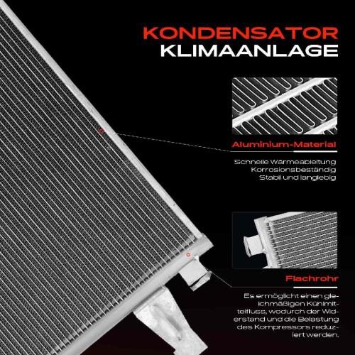 1x Kondensator Klimaanlage für Smart Forfour Mitsubishi Colt 1.1L-1.5L Bild 1x Kondensator Klimaanlage für Smart Forfour Mitsubishi Colt 1.1L-1.5L