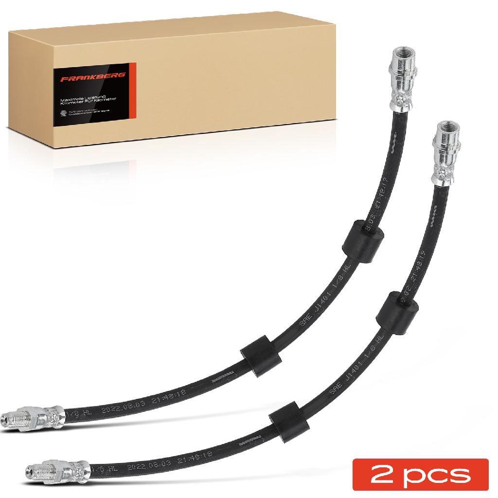 2x Bremsschlauch Bremsschläuche Vorne für BMW 5er Touring E39 520i 530d 525i