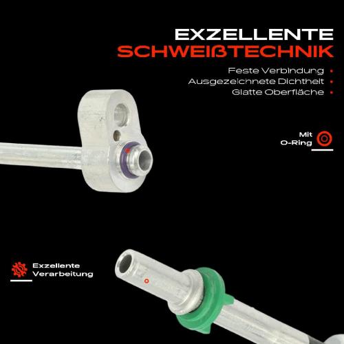 1x Hochdruckleitung Klimaanlage für VW Polo 9N Seat Ibiza Skoda Fabia Bild 1x Hochdruckleitung Klimaanlage für VW Polo 9N Seat Ibiza Skoda Fabia