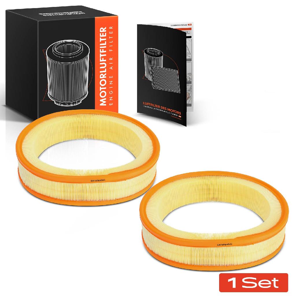 2x Luftfilter Filtereinsatz für Mercedes-Benz W124 S124 W126 C124 R129 2.6 3.0