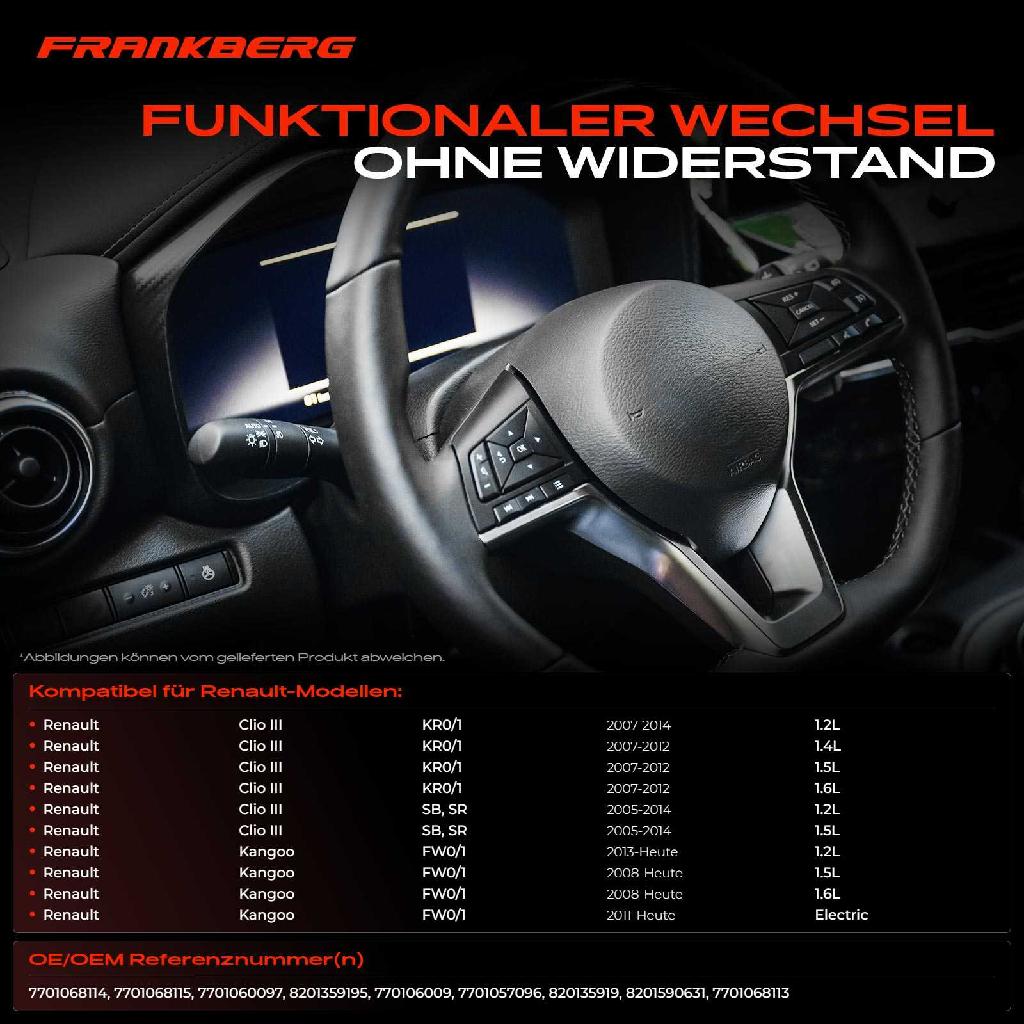 1x Kombischalter Lenkstockschalter für Renault Clio III BR0/1 KR0/1 Kangoo KW0/1 F/JP0