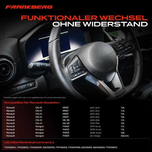 1x Kombischalter Lenkstockschalter für Renault Clio III BR0/1 KR0/1 Kangoo KW0/1 F/JP0 Bild 1x Kombischalter Lenkstockschalter für Renault Clio III BR0/1 KR0/1 Kangoo KW0/1 F/JP0