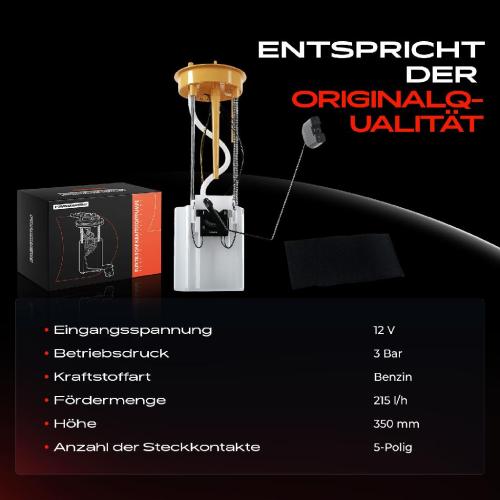 Frankberg 1x Kraftstoffpumpe für VW Amarok 2HA 2HB S1B S6B S7A S7B Amarok Pritsche/Fahrgestell S1B S6B S7B Bild Frankberg 1x Kraftstoffpumpe für VW Amarok 2HA 2HB S1B S6B S7A S7B Amarok Pritsche/Fahrgestell S1B S6B S7B