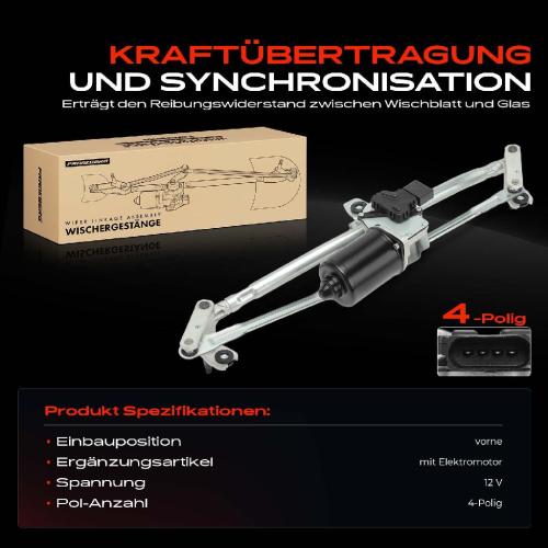 Frankberg 1x Wischerarm Scheibenwischer Vorne für Audi A4 Avant Skoda Octavia I Combi Bild Frankberg 1x Wischerarm Scheibenwischer Vorne für Audi A4 Avant Skoda Octavia I Combi