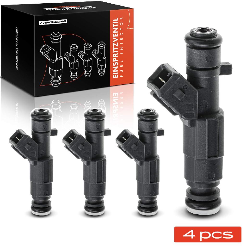 Frankberg 4x Einspritzventil Einspritzdüse für VW Polo Seat Arosa Cordoba Ibiza