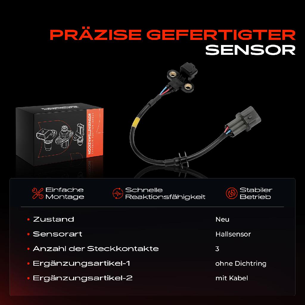 1x Nockenwellenposition Sensor für Mitsubishi Diamante Sigma Debonair 3.0L 3.5L 1990-1998
