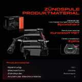 1x Zündmodul Zündspule für Hyundai Santamo Sonata III Y-3 KIA Joice MTE1P 2.0L 1996-2003