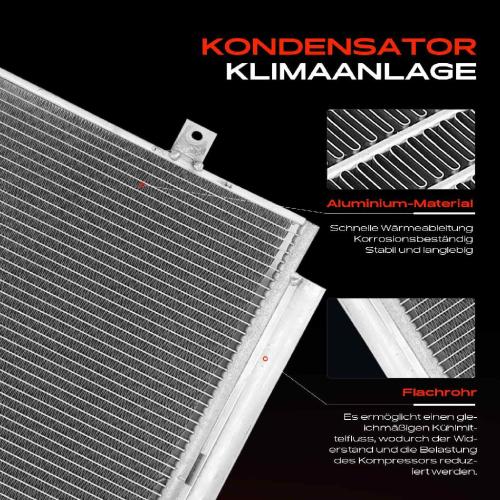1x Kondensator Klimaanlage für Suzuki SX4 S-Cross JY Vitara LY 1.6L Bild 1x Kondensator Klimaanlage für Suzuki SX4 S-Cross JY Vitara LY 1.6L
