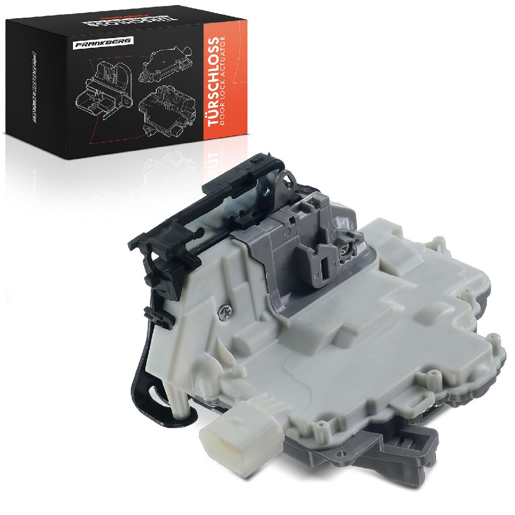 Frankberg 1x Türschloss Hinten Rechts für VW Passat VariantAudi Q7 Seat Ibiza IV Skoda Superb II 2005-2017