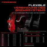 1x Bremsschlauch Bremsschläuche Hinterachse Rechts für Ford Galaxy S-Max Volvo S60 S80 V70 XC60 I