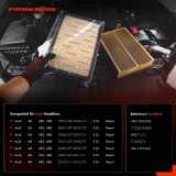 2x Luftfilter Filtereinsatz für Audi A8 4E2 4E8 3.0 TDI quattro Diesel 2003/08-2010/07