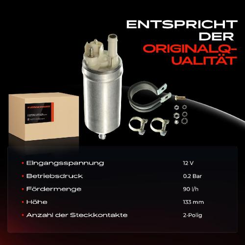 Frankberg 1x Kraftstoffpumpe für Alfa Romeo GTV Spider Austin Maestro Montego Kombi Ford Scorpio I Sierra Schrägheck Bild Frankberg 1x Kraftstoffpumpe für Alfa Romeo GTV Spider Austin Maestro Montego Kombi Ford Scorpio I Sierra Schrägheck