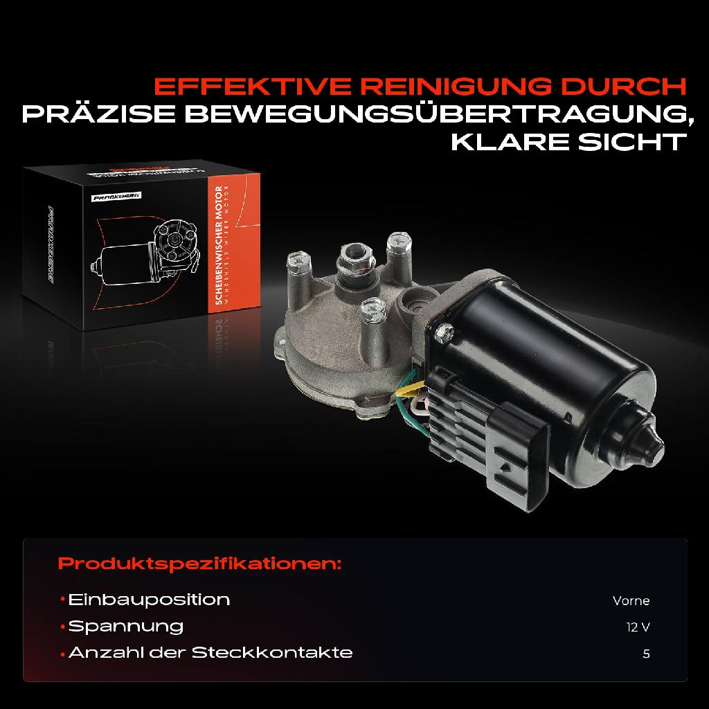 1x Wischermotor Scheibenwischermotor Vorne für Opel Astra F Combo Corsa B 1991-2002