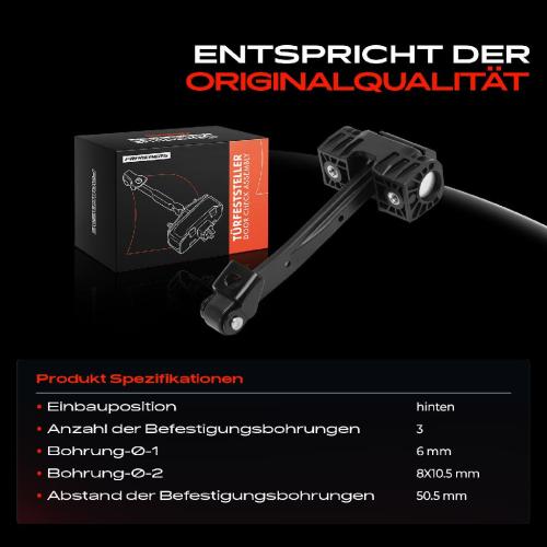 Frankberg 1x Türfeststeller Türfangband Türstopper Hinten für Audi A6 Avant 4G5 4G2 4GC Bild Frankberg 1x Türfeststeller Türfangband Türstopper Hinten für Audi A6 Avant 4G5 4G2 4GC