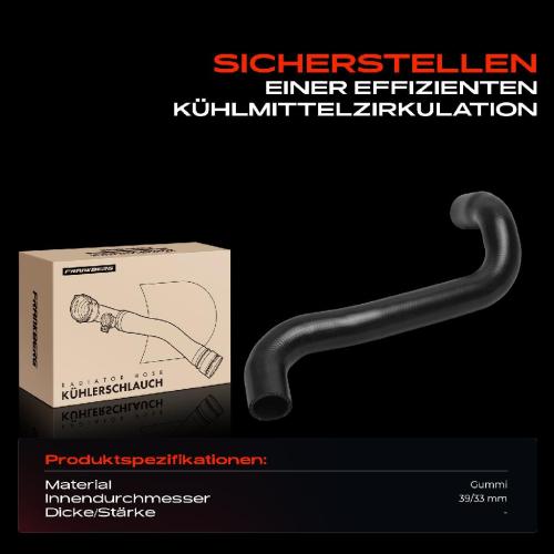 1x Kühlerschlauch Kühlwasserschlauch für Mercedes-Benz C123 123 W123 T-Model S123 Bild 1x Kühlerschlauch Kühlwasserschlauch für Mercedes-Benz C123 123 W123 T-Model S123