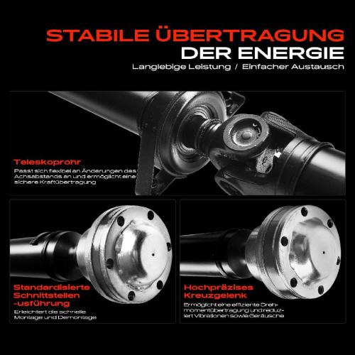 Frankberg 1x Kardanwelle Gelenkwelle Hinterachse für Volvo S80 II 2.4L 2.5L 3.0L 3.2L 4.4L 2006-2015 Bild Frankberg 1x Kardanwelle Gelenkwelle Hinterachse für Volvo S80 II 2.4L 2.5L 3.0L 3.2L 4.4L 2006-2015