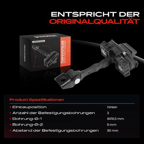 1x Türfeststeller Türfangband Türstopper Hinten für Skoda Fabia II Combi 545 542 1.2L 1.4L Bild 1x Türfeststeller Türfangband Türstopper Hinten für Skoda Fabia II Combi 545 542 1.2L 1.4L