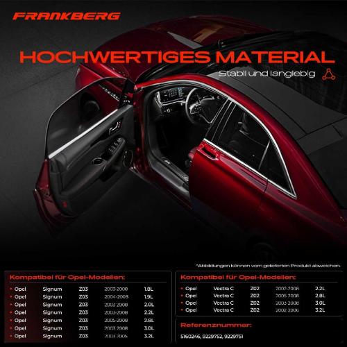 Frankberg 1x Türfeststeller Türfangband Türstopper Hinten für Opel Signum Z03 Vectra C CC Caravan Z02 Bild Frankberg 1x Türfeststeller Türfangband Türstopper Hinten für Opel Signum Z03 Vectra C CC Caravan Z02