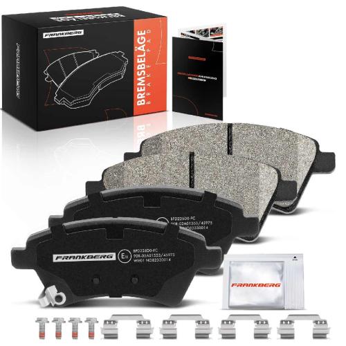 4x Bremsbeläge Vorderachse für Fiat Sedici Suzuki SX4 S-Cross Stufenheck 2006-2025 Bild 4x Bremsbeläge Vorderachse für Fiat Sedici Suzuki SX4 S-Cross Stufenheck 2006-2025