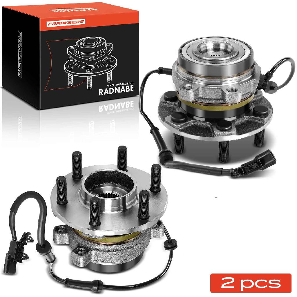 2x Radnabe Radlagersatz Vorderachse beidseitig für Nissan Navara NP300 Pick-up Renault Alaskan Bj ab 2014