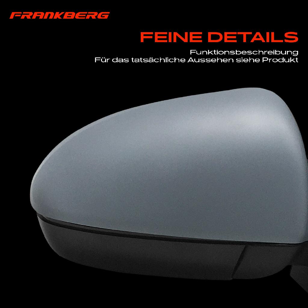 1x Außenspiegel Rechts für Smart Fortwo Cabrio Coupe 451 0.8L 1.0L Bj ab 2007