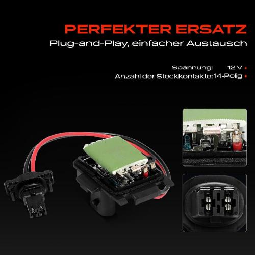 1x Widerstand Vorwiderstand Gebläsemotor für Renault Clio Thalia I BB CB Bj ab 1998 Bild 1x Widerstand Vorwiderstand Gebläsemotor für Renault Clio Thalia I BB CB Bj ab 1998