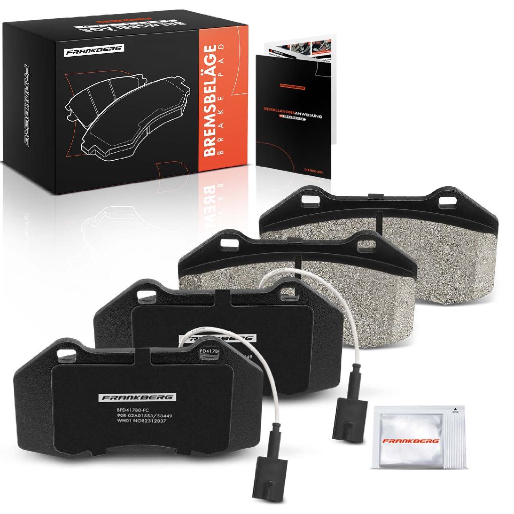 4x Bremsbeläge Vorderachse für Alfa Romeo 4C Spider Mito Stelvio Fiat 500/595/695 500C/595C/695C Punto Evo