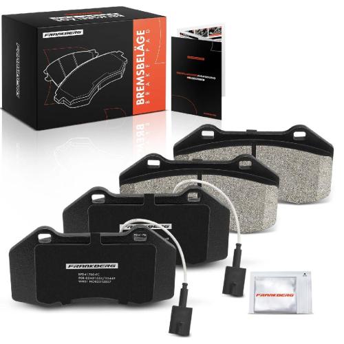 4x Bremsbeläge Vorderachse für Alfa Romeo 4C Spider Mito Stelvio Fiat 500/595/695 500C/595C/695C Punto Evo Bild 4x Bremsbeläge Vorderachse für Alfa Romeo 4C Spider Mito Stelvio Fiat 500/595/695 500C/595C/695C Punto Evo