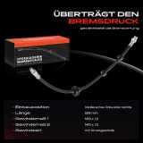1x Bremsschlauch Bremsschläuche Vorderachse Links oder Rechts für Land Rover Range Rover 3 L322 LM