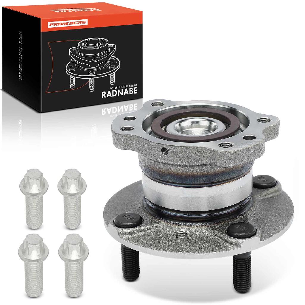 Frankberg 1x Radnabe Radlagersatz Hinterachse beidseitig für Ford B-Max Ecosport Tourneo Courier B460 MPV Transit