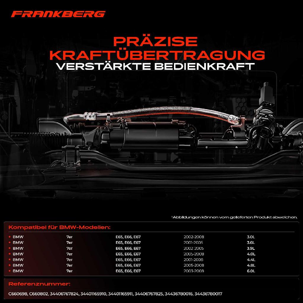 2x Seilzug Feststellbremse Hinterachse beidseitig für BMW 7 E65 E66 E67 730i 740i 745i