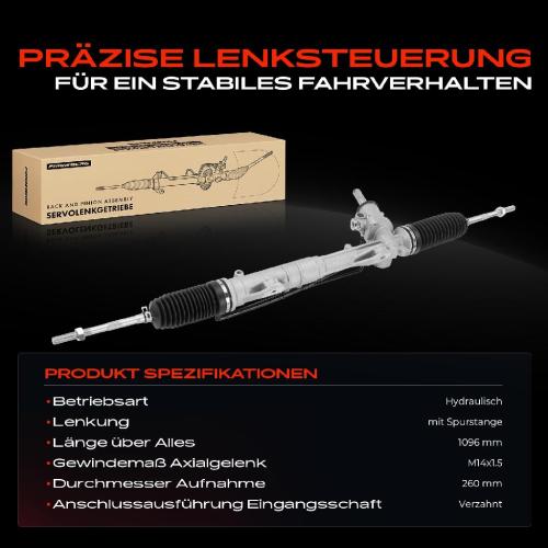 Frankberg 1x Lenkgetriebe Servolenkgetriebe für Citroën C4 II B7 DS4 NX Peugeot 308 CC 1.6L Bild Frankberg 1x Lenkgetriebe Servolenkgetriebe für Citroën C4 II B7 DS4 NX Peugeot 308 CC 1.6L