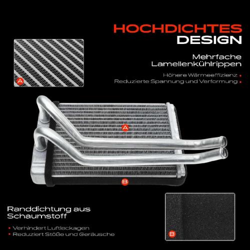 1x Wärmetauscher Innenraumheizung für Hyundai Santa Fé I SM 2001-2006 Bild 1x Wärmetauscher Innenraumheizung für Hyundai Santa Fé I SM 2001-2006
